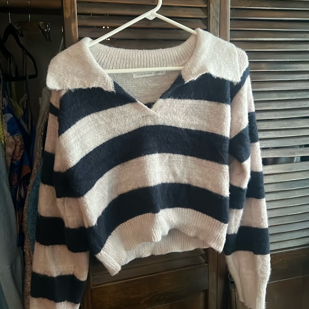 Altered state striped sweater